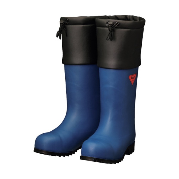 シバタ工業 AC05128.0 防寒安全長靴 セーフティベアー#1001白熊(ネイビー) メーカー直送