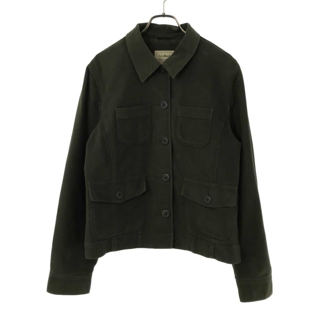 アウトドア 長袖 ジャケット S カーキ レディース