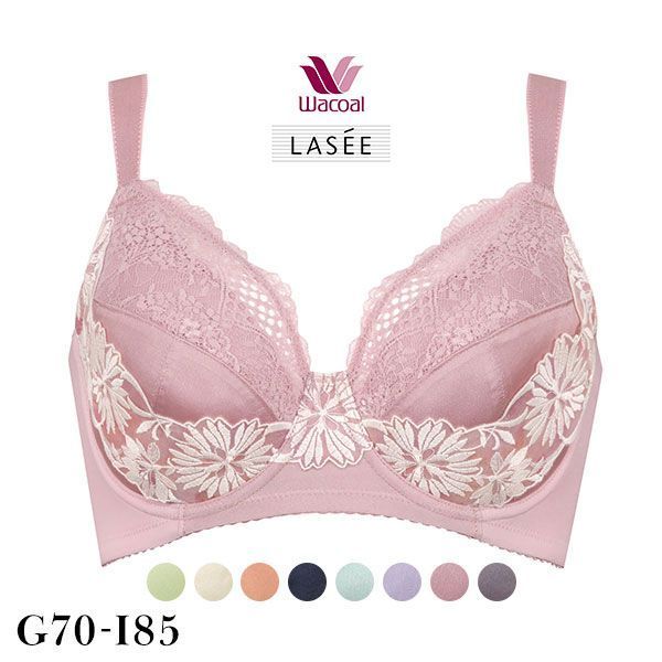ワコール Wacoal ラゼ LASEE 35G BFA335 BFA435 着やせすっきりブラ フ