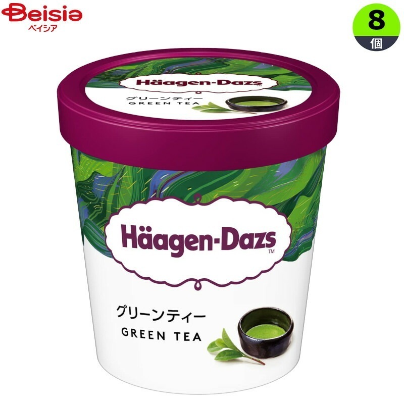アイスクリーム ハーゲンダッツ パイントグリンティー473ml×8個 まとめ買い アイス
