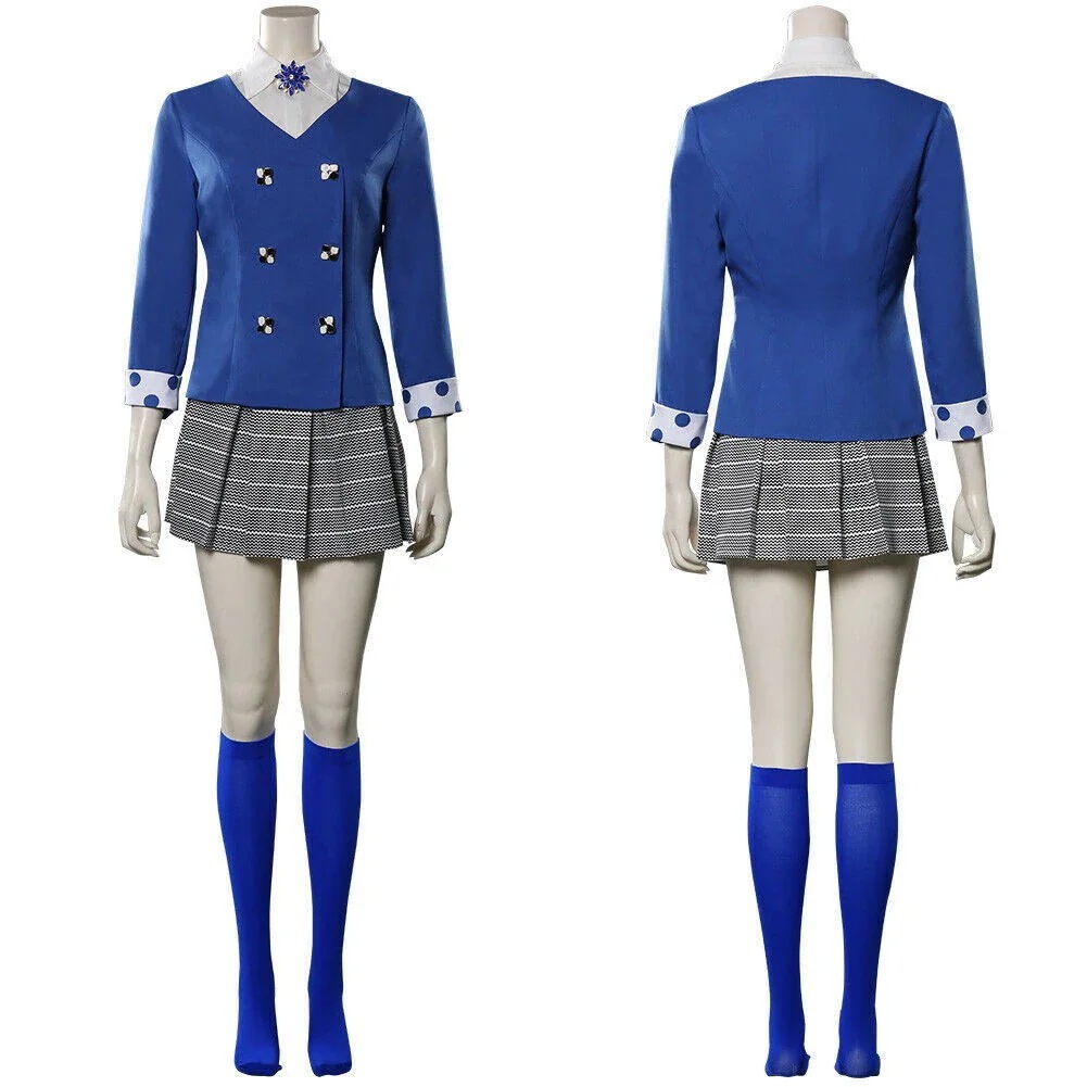 赤青 演出服 舞台衣装 JK制服 HEATHERS 衣装 コスプレ変装仮装 スーツ ハロウィン 2023年新作入荷コスプレ