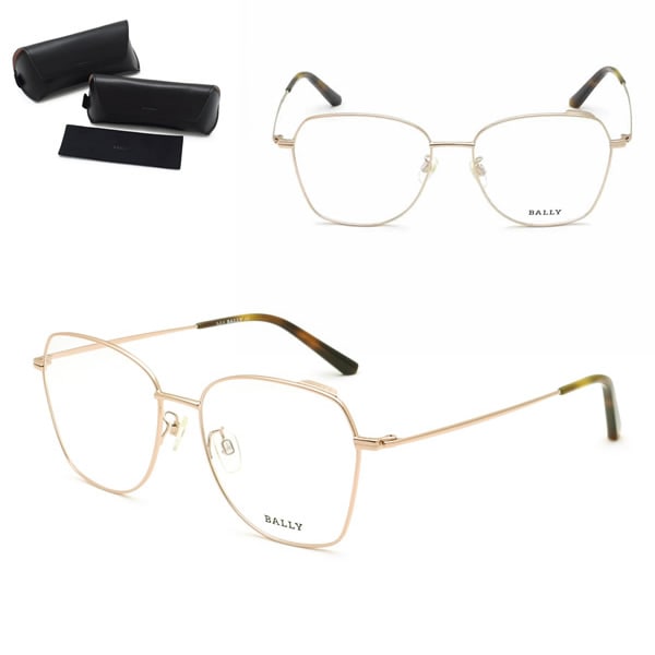 フレーム BY5036H/V-028-54 フレーム メガネ 眼鏡 フレームのみ ノーズパッド レディース ゴールド