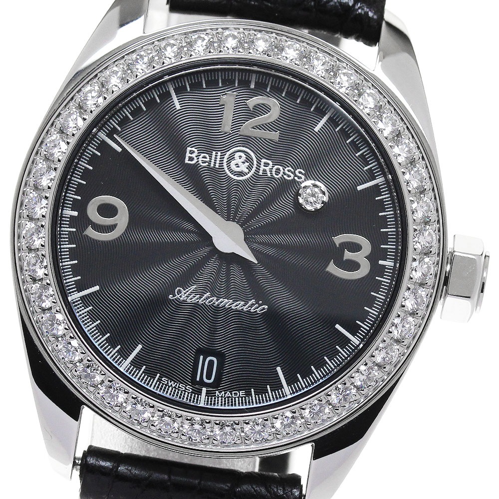 ベル＆ロス Bell＆Ross 215S ミステリー ダイヤモンド デイト 自動巻き レディース _869501【中古】 147,250円