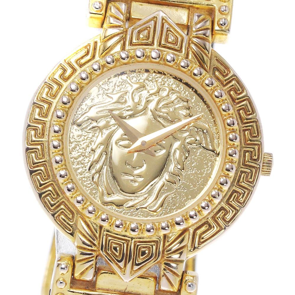 ヴェルサーチ VERSACE 7008012 メデューサ クォーツ レディース _867269【中古】