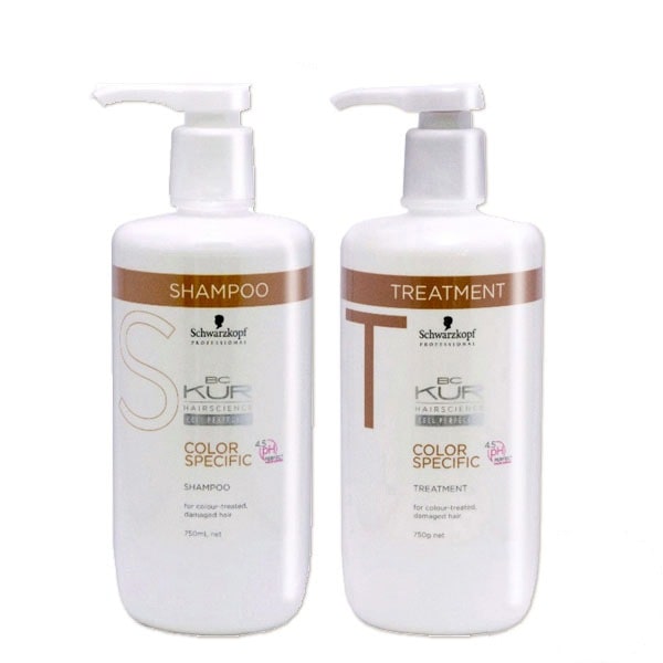 BCクア カラースペシフィーク シャンプー a 750mL + トリートメント a 750g セット