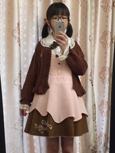 【全店任意2枚購入で100円OFF】カーディガンスクープネック2カラーブロック長袖クラシック＆トラディション綿混紡 18,272円