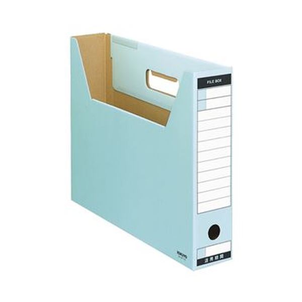 （まとめ）コクヨ ファイルボックス-FS（Tタイプ）B4ヨコ 背幅75mm 青 B4-SFT-B 1セット（10冊）(×3セット)