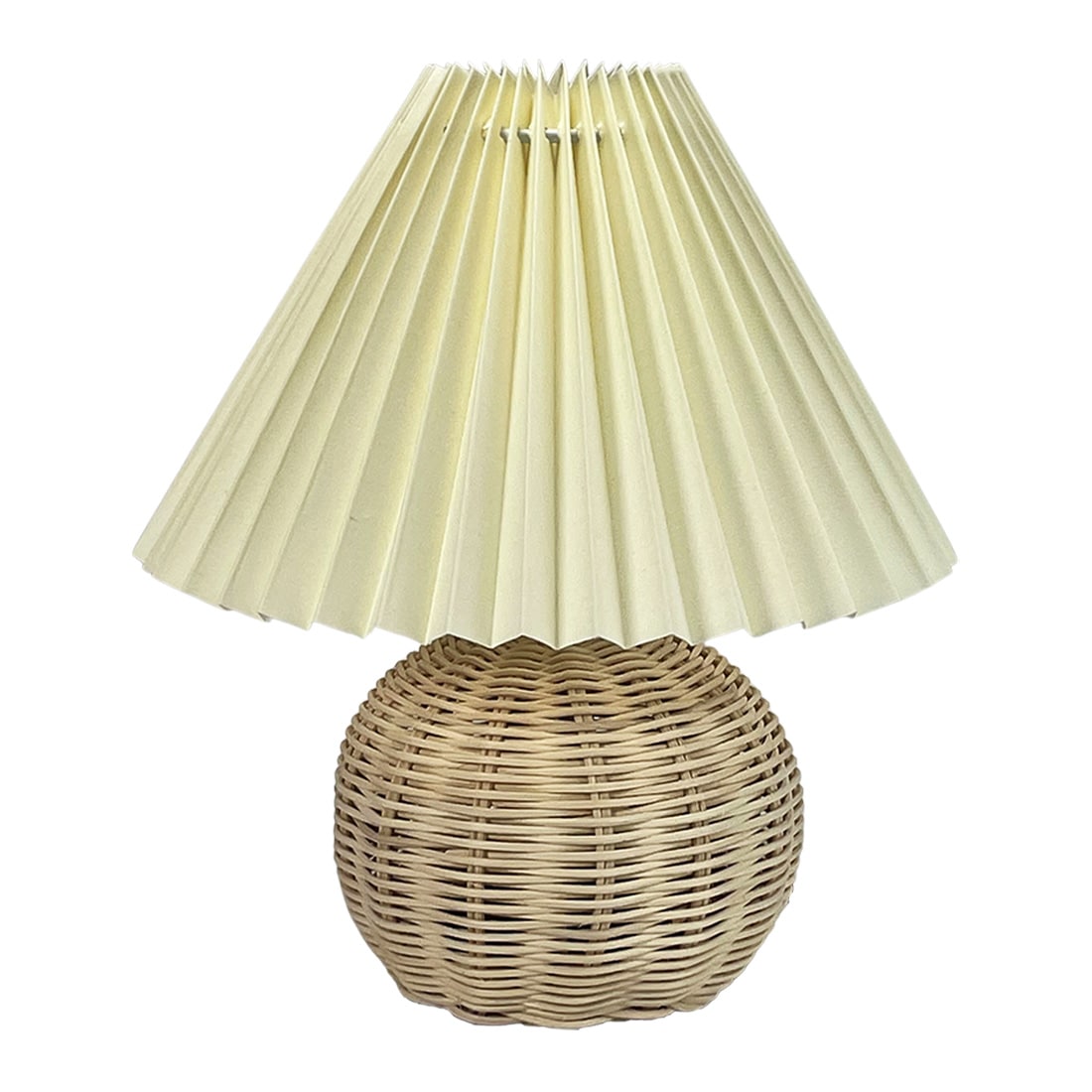 ブリーツライト 日本正規品 PSE認証製品 LEDランプ付き ラタン 韓国 デスクライト