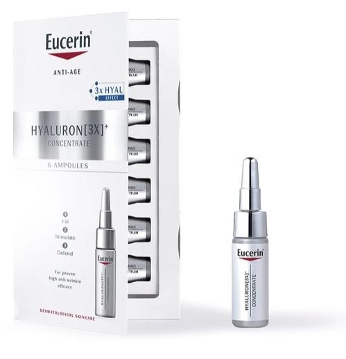 6+1/ コンセントレイト セラム 5ml x 7 / ハイアルロン 3X/ NEW UPGRADE/ 高濃縮 アンプル/ ユセリン