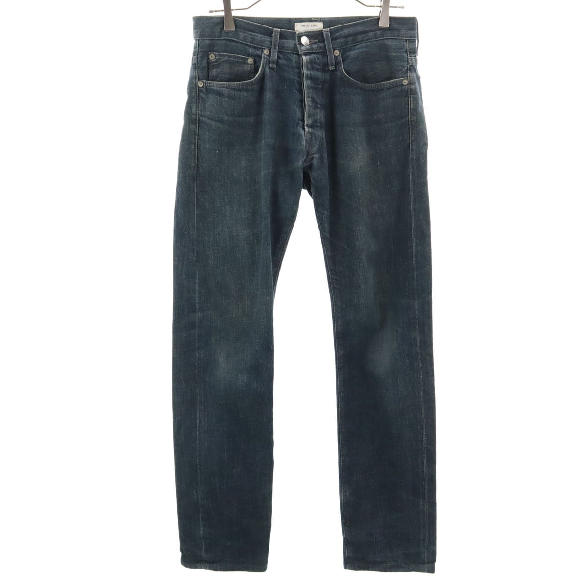 USA製 ストレートデニムパンツ W30 インディゴ ジーンズ メンズ 古着