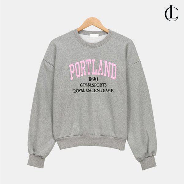 女性長袖Tシャツ オーバーフィット レタリング スウェットシャツ トレーナー カジュアルTシャツ LID002