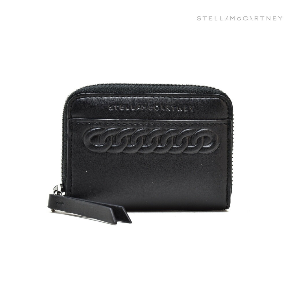 ステラマッカートニー STELLAMcCARTNEY 483465 WU021/1000 コインケース 小銭入れ ブラック 黒 BLACK [483465wu0211000]