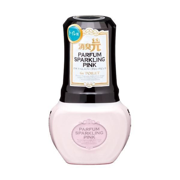 （まとめ）小林製薬 トイレの消臭元 パルファム スパークリングピンク 400ml 1個 (×10セット)