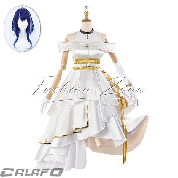 にじさんじ Vtuber 風 天宮こころ/葉加瀬冬雪/笹木咲 6周年 コスプレ衣装 ウィッグ cosplay ハロウィン 演出服 変装