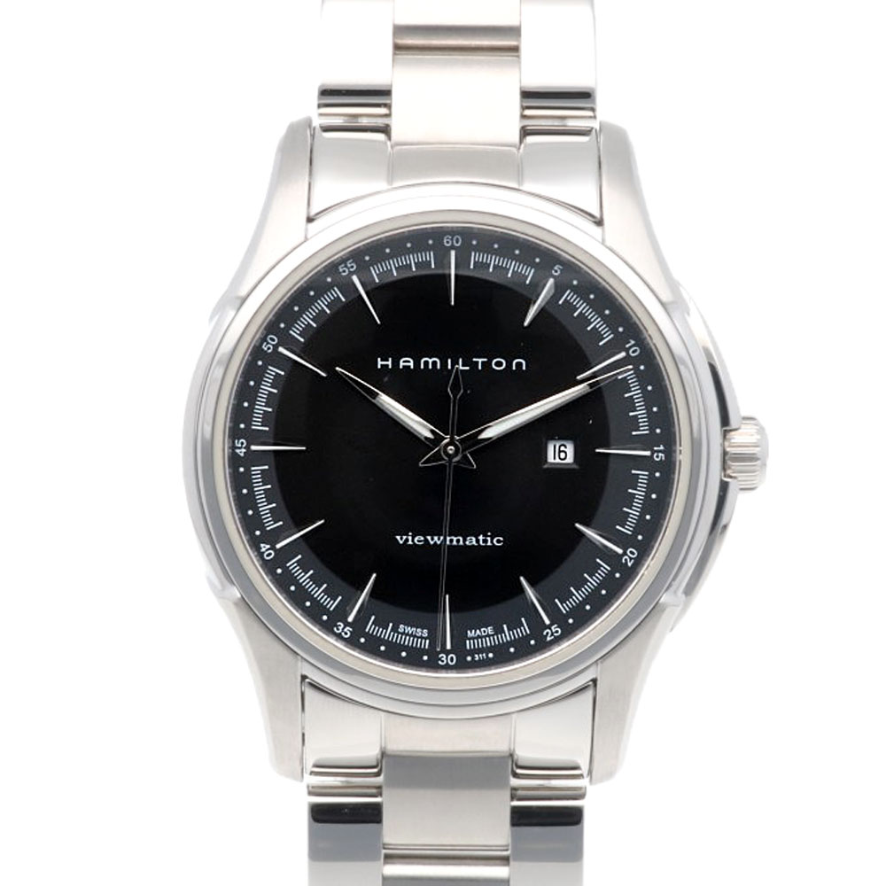 ハミルトン ジャズマスター ビューマチック 腕時計 ステンレススチール H323250 自動巻き 1年保証 HAMILTON 中古