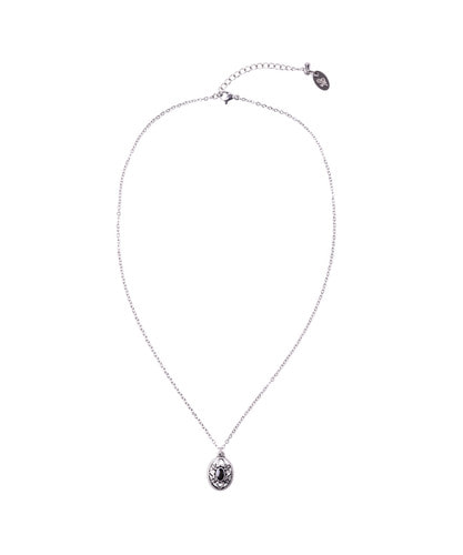 NFF antique oval pendant necklace アンティークオーバルペンダントネックレス 韓国アクセサリー 正規品