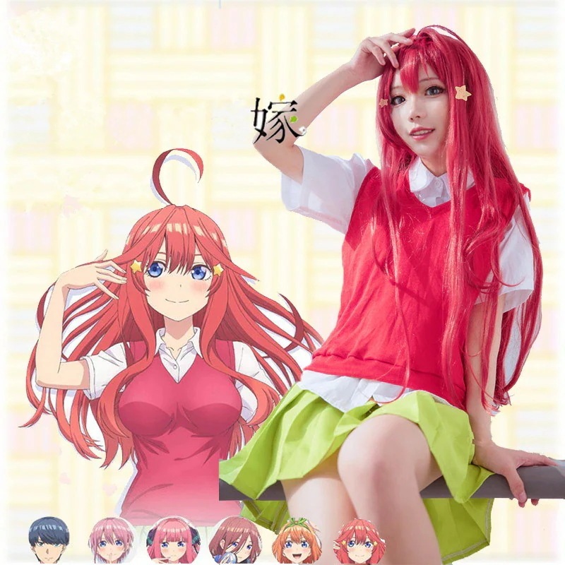 五等分の花嫁 中野五月 コスプレ衣装　コスチューム ハロウィン 変装 仮装期間限定30％