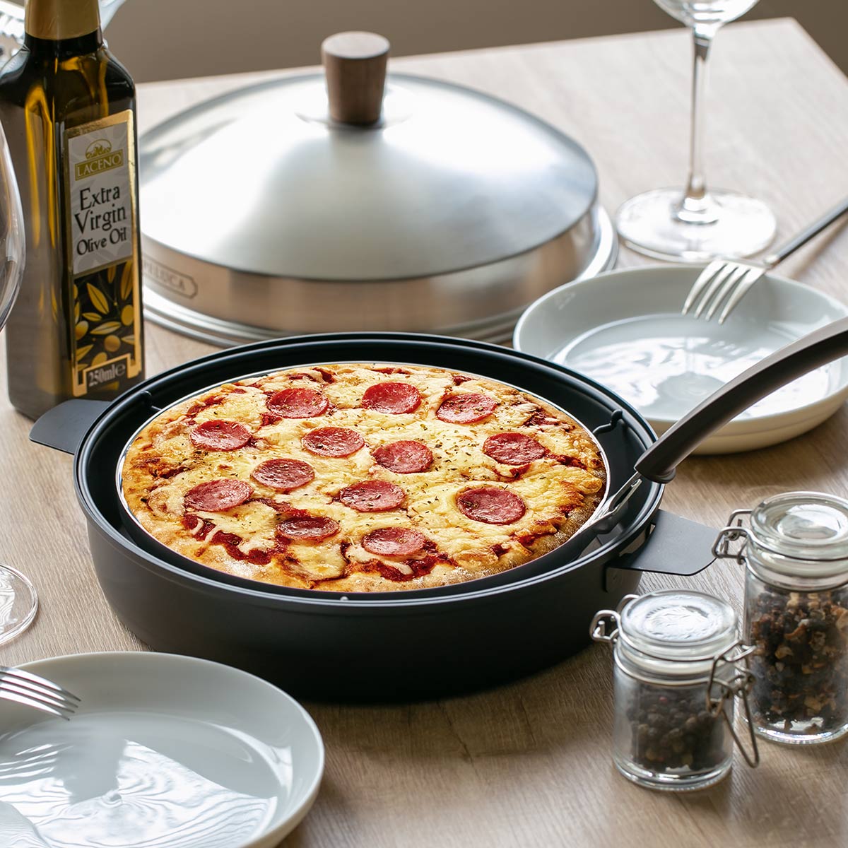 ピザオーブンポット APELUCA 日本製 アペルカ ピザ オーブンポット アウトドア バーベキュー BBQ ピザ作り ピザ焼き 窯 釜 家庭用 パーティー 炭火 ツーバーナーコンロ