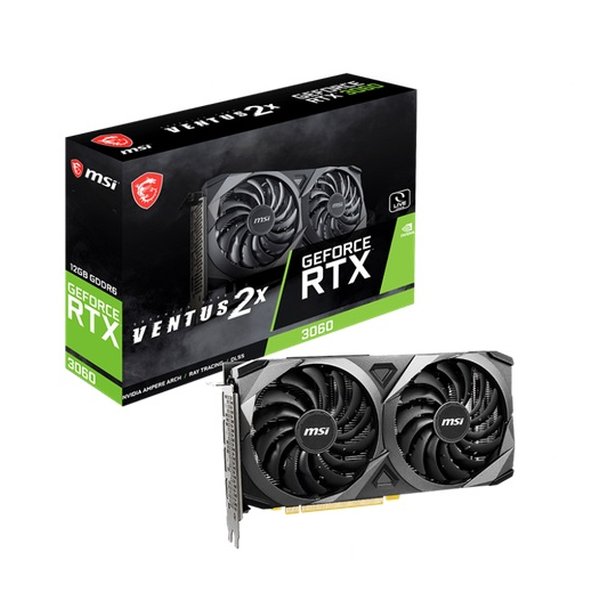 GF RTX3060 12GB OC グラフィックスボード GE FORCE RTX3060 VENTUS 2X 32,845円