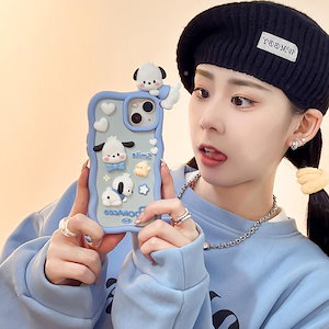 全面保護 メガ割 韓国ins大人気 キャラクター おもしろ キラキラ iphone 11 12 13 14 pro max plus promax スマホ ケース ポチャッコ トトロ サンリオ