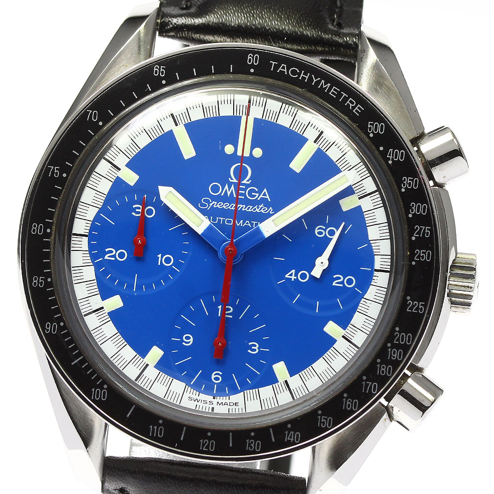オメガ OMEGA 3510.81 スピードマスター レーシング シューマッハ クロノグラフ 自動巻き メンズ _797255【中古】
