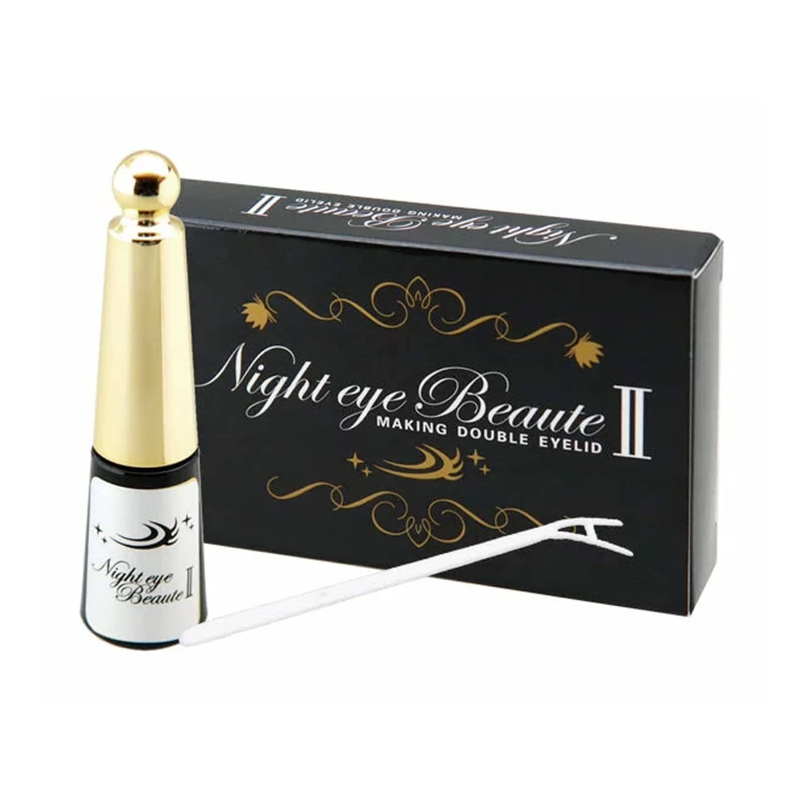 Night eye Beaute II 【 ナイトアイボーテ 】3ml 二重形成コスメ 夜用 二重形成液 二重のり アイテープ 美容成分 一重 奥二重 アイメイク くせ付け