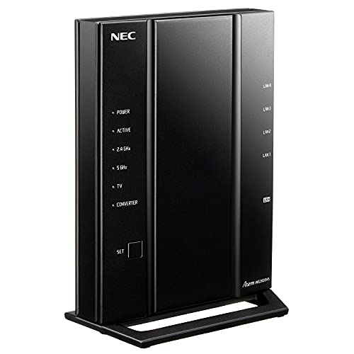 NEC 無線LAN WiFi ルーター Wi-Fi5 (11ac) / WG2600HS Atermシリーズ 4ストリーム (5GHz帯 / 2.4GHz帯) PA-WG2600HS【 iPhon 5,525円