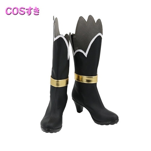 【全店任意2枚購入で100円OFF】魔王城でおやすみ グッズ 悪魔 コスプレブーツ 靴 ハロウイン パーティー 仮装