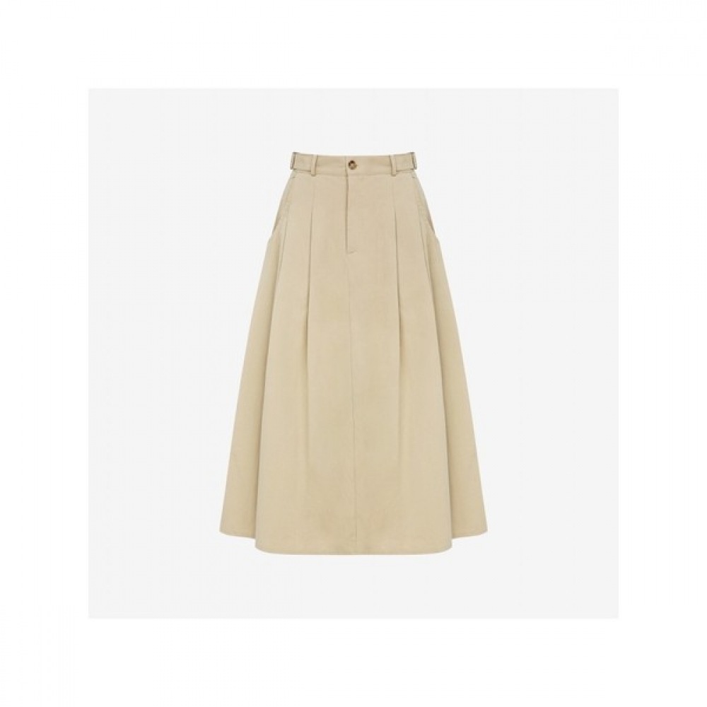 (イザベイ) ウエストビジューAラインロングスカート (VKSAB2302)