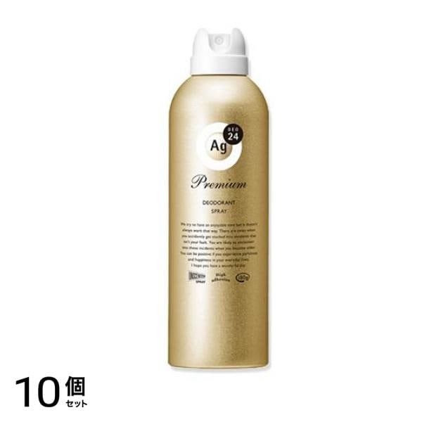 Ag DEO24(エージーデオ24) プレミアム デオドラントスプレー 無香性 180g 10個セット 8,612円