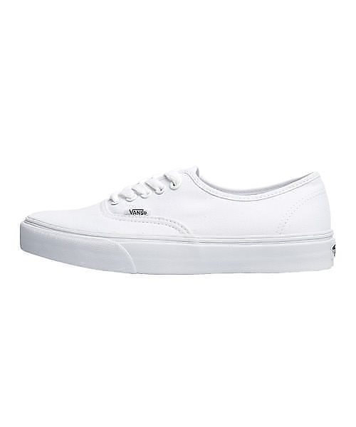 [VANS] スニーカー オーセンティック 白 メンズ レディース VN000EE3W00