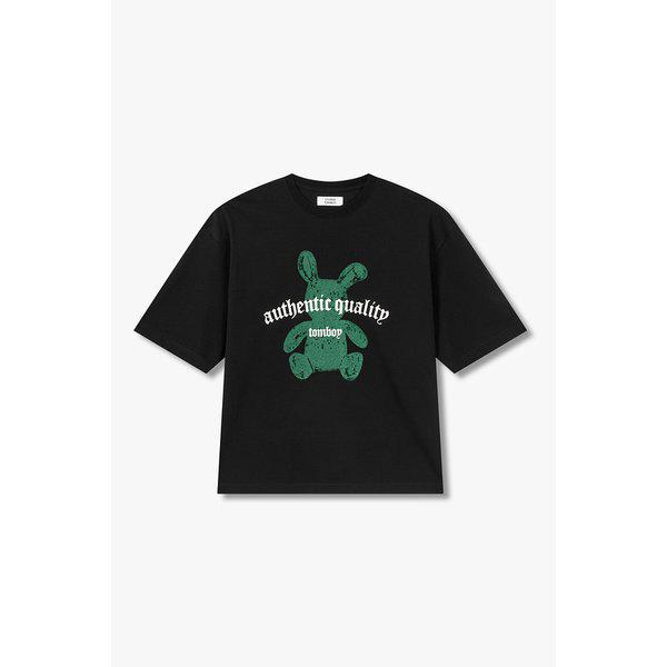 [MEN] グラフィックレタリング半袖Tシャツ9156222324099