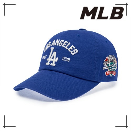 MLB公式 キャップ Cooperstown Patch Unstruck Ball Cap LA (Blue)