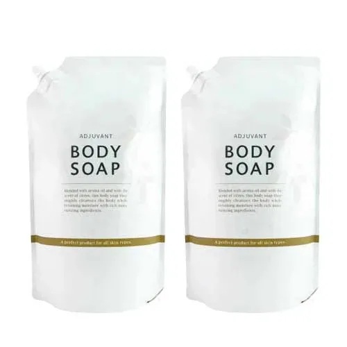 【2本セット】アジュバン ボディソープ 1000ml 詰め替え用エコパック 美容室・サロン専売品