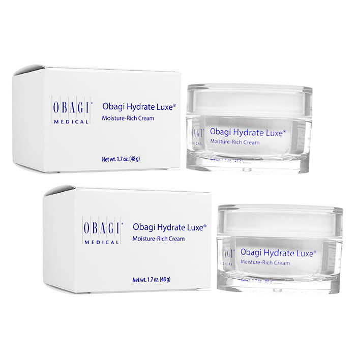 オバジ ハイドレートルクセ モイスチャーリッチクリーム 48g 2本 Obagi Medical Hydrate Luxe フェイスクリーム 顔用保湿クリーム ：海外発送 国際書留郵便発送