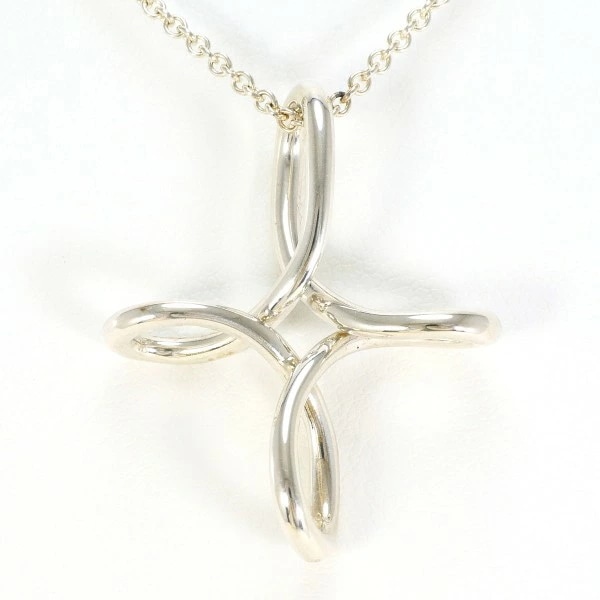 ティファニー オープンクロス シルバー ネックレス 中古