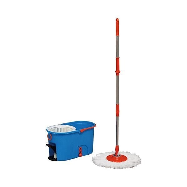 （まとめ） アイリスオーヤマ 業務用回転モップ KMO-540S[x3セット]