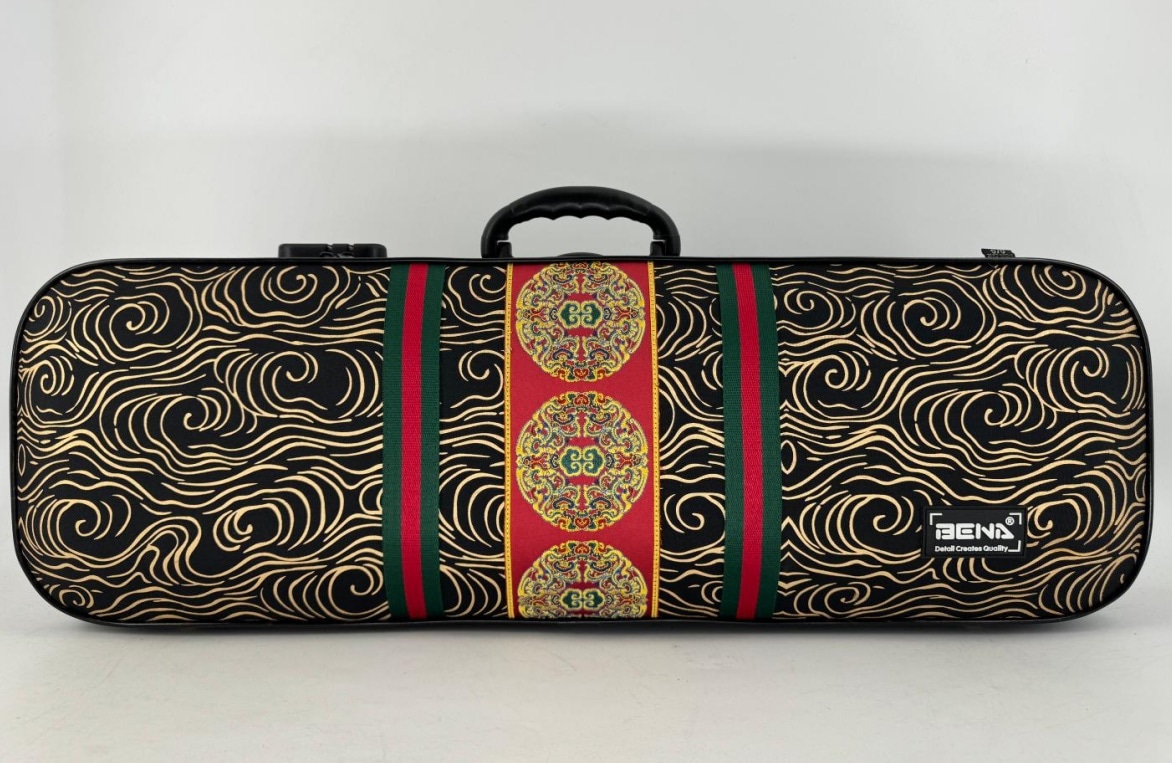 バイオリン保護箱 刺繍 楽器のアクセサリー