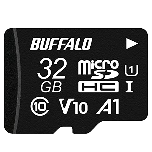 バッファロー microSD 32GB 100MB/s UHS-1 U1 microSDHC Nintendo Switch 対応 V10