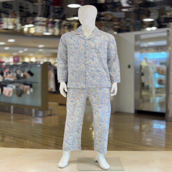 MP8848A_ ペイズリー長袖メンズパジャマ