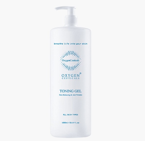 oxygen toning gel 1000ml calming toner