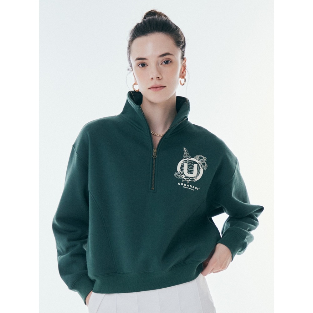 URBANAGEフラワーWハーフ集業（3 Color）