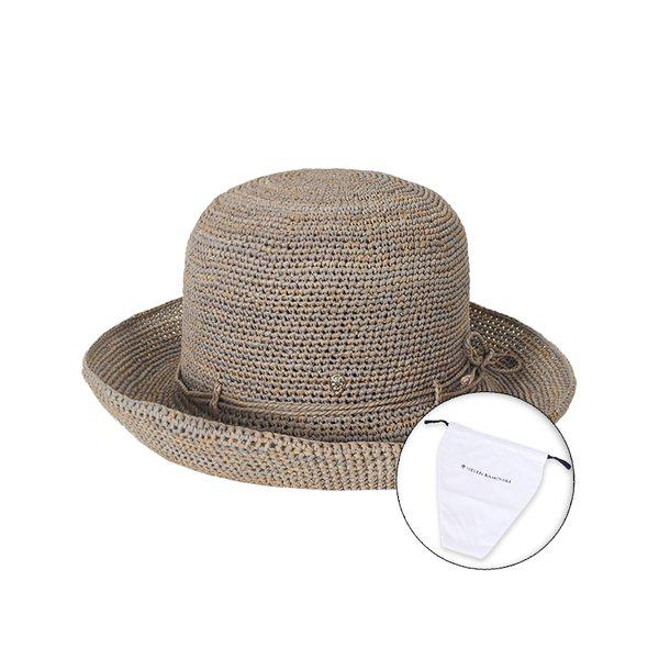 26SS 女性 プロバンス 8 ラフィアハット イクリプスメランジ ダストバッグ付き HAT52459 ECLIPSEME