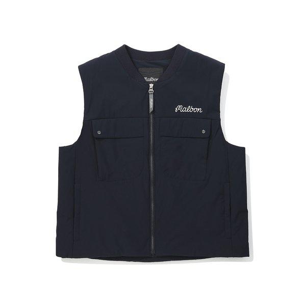 [マルボン公式] ソフトインシュレーションウーブンベスト NAVY (WOMAN)