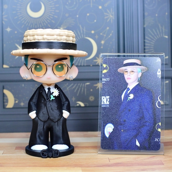 G-DRAGONぬいぐるみ フィギュア GDコレクション 応援グッズ 誕生日プレゼント GD人形 DIYフィギュアモデル かわいい人形フィギュア