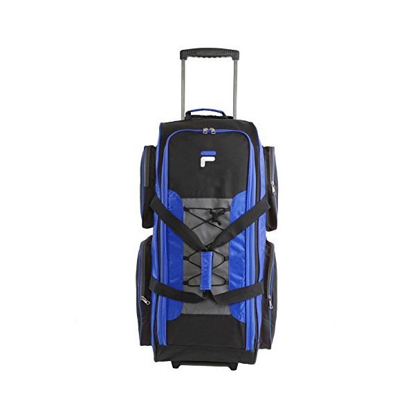 Fila FL-LUD-532-BL 32-inch Lightweight Rolling Duffel， Blue 並行輸入品