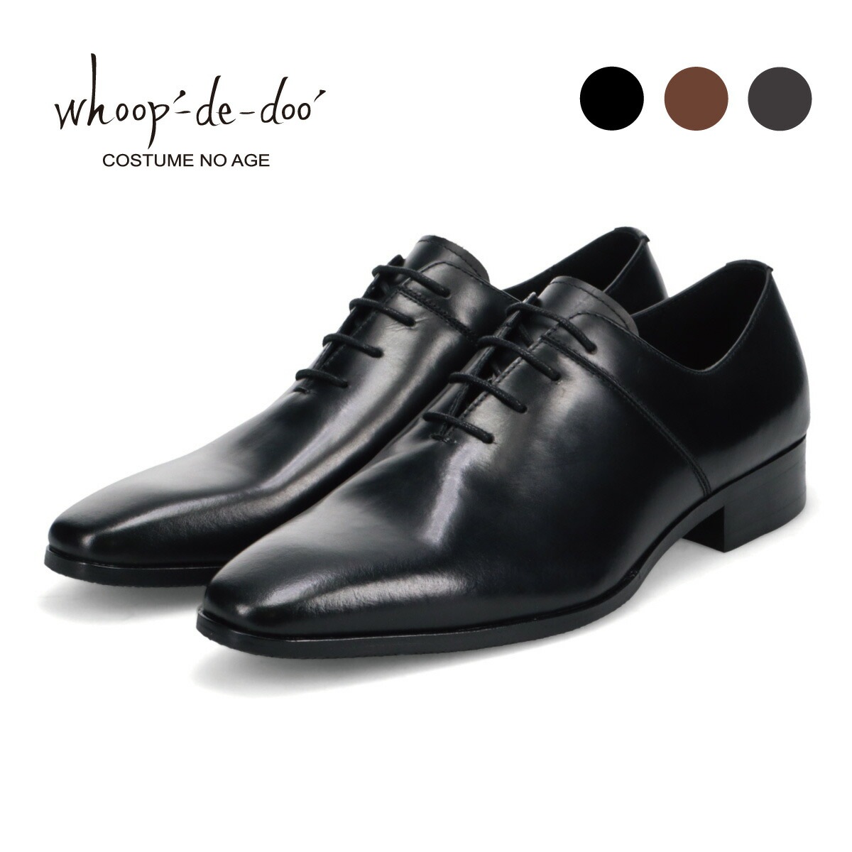 VIBRAMソール クラストレザードレスシューズ 24230591 whoop-de-doo フープディドゥ