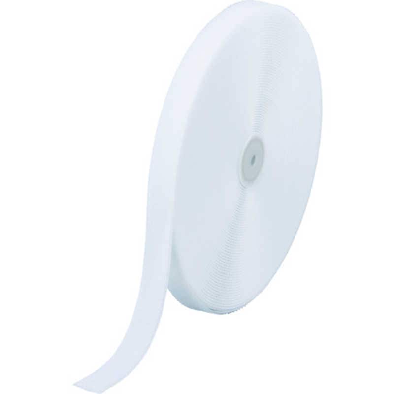 トラスコ中山　TRUSCO マジックテープ 縫製用B側 20mm×25m 白　TMBH-2025-W