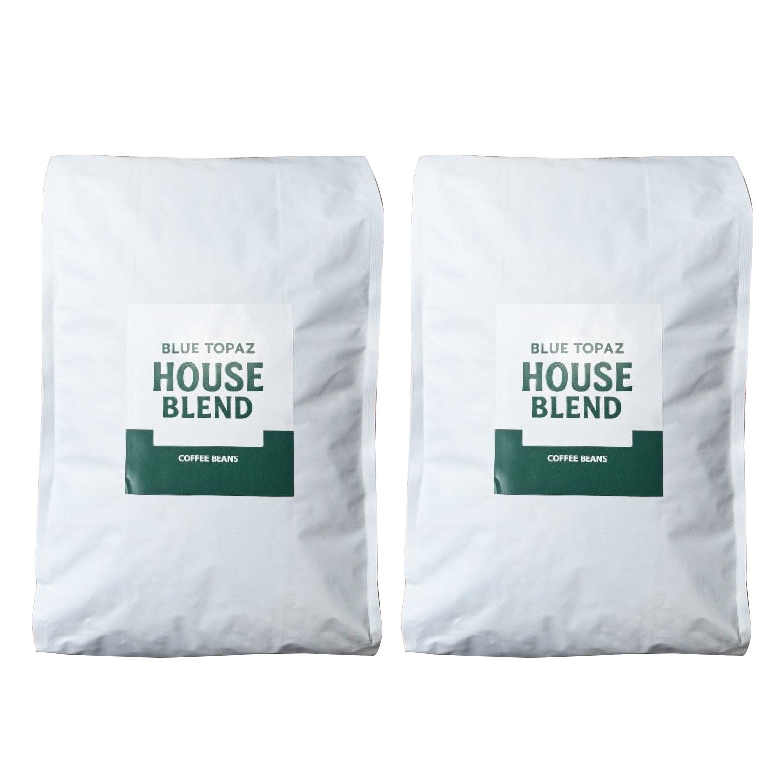 【2個セット】おかわりしたくなるコーヒー BLUE TOPAZ HOUSE BLEND コーヒー豆 1kg ブルートパーズ ハウスブレンド 自然栽培 高級アラビカ種 ティピカAA コストコ ス
