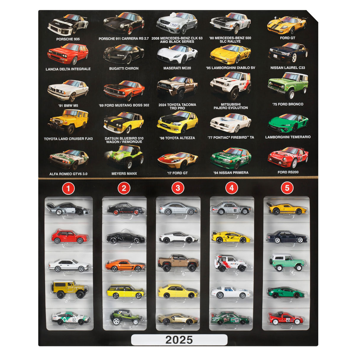 マテル ホットウィール ブールバード 25台セット【JFM00-9866】 ホットウィール HW ブールバード 25ダイセット